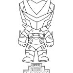 Coloriage Fortnight Luxe Mini Omega Fortnite Coloring Pages Printable