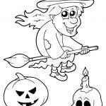 Coloriage Halloween Sorciere Gentille Inspiration Dessin De La Gentille Sorcière Et De Ses Amis à Colorier