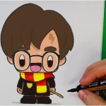 Coloriage Harry Potter Kawaii Inspiration Ment Dessiner Harry Potter Kawaii Ment Dessiner