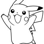 Coloriage Kawaii Pikachu Nice Pikachu Coloring Pages To And Print For Free