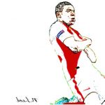 Coloriage Kylian Mbappé Unique Dessins Designs Et Art Du Football Blogfootdesign