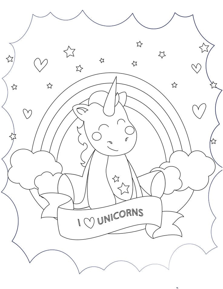 Coloriage Licorne Kawaii À Imprimer Luxe 14 Beau De Coloriage De Licorne Kawaii A Imprimer S