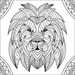 Coloriage Lion Mandala Luxe Tete De Lion Mandala 1 Coloriage De Lions Coloriages