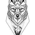 Coloriage Loup Mandala Luxe Graphic Wolf En 2020