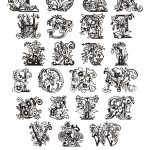 Coloriage Magique Cp Lettres De L'alphabet Inspiration Pin On Decoupage Black And White