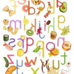 Coloriage Magique Cp Lettres De L'alphabet Nice Food Alphabet Letters Related Keywords And Suggestions Food