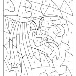 Coloriage Magique Halloween Anglais Nice Halloween Math Color By Number Addition Sketch Coloring Page