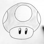 Coloriage Mario Champignon Inspiration How To Draw A Mushroom Mario Pour Dessiner Un Champignon