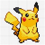 Coloriage Pixel Pokemon Génial 25 Pikachu Avec Images