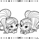 Coloriage Shimmer And Shine Inspiration Coloriage Shimmer Et Shine Cool Galerie Coloriage Shimmer