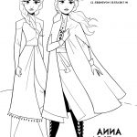 Coloriage Sisters Nice Coloriage Reine Des Neiges 2 Anna Et Elsa Disney