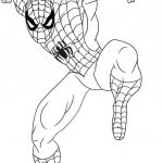 Coloriage Spiderman Homecoming Génial Coloriage De Spiderman à Colorier Pour Enfants Coloriage