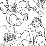 Coloriage Tarzan Meilleur De Coloriage Tarzan Avec Tok à Imprimer Sur Coloriages Fo