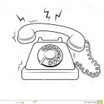 Coloriage Telephone Frais Red Hot Old Phone Coloring Book Vector Stock Vector
