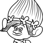 Coloriage Trolls Poppy Nice Princess Poppy From Trolls Coloring Page