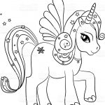 Coloriage Unicorn Luxe Black And White Coloring Sheet Colouring Sheets