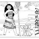 Moana Coloriage Nice Moana Coloring Pages To And Print For Free