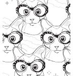 Coloriage Anti Stress Nice Belle Chats 60 Coloriages Anti Stress