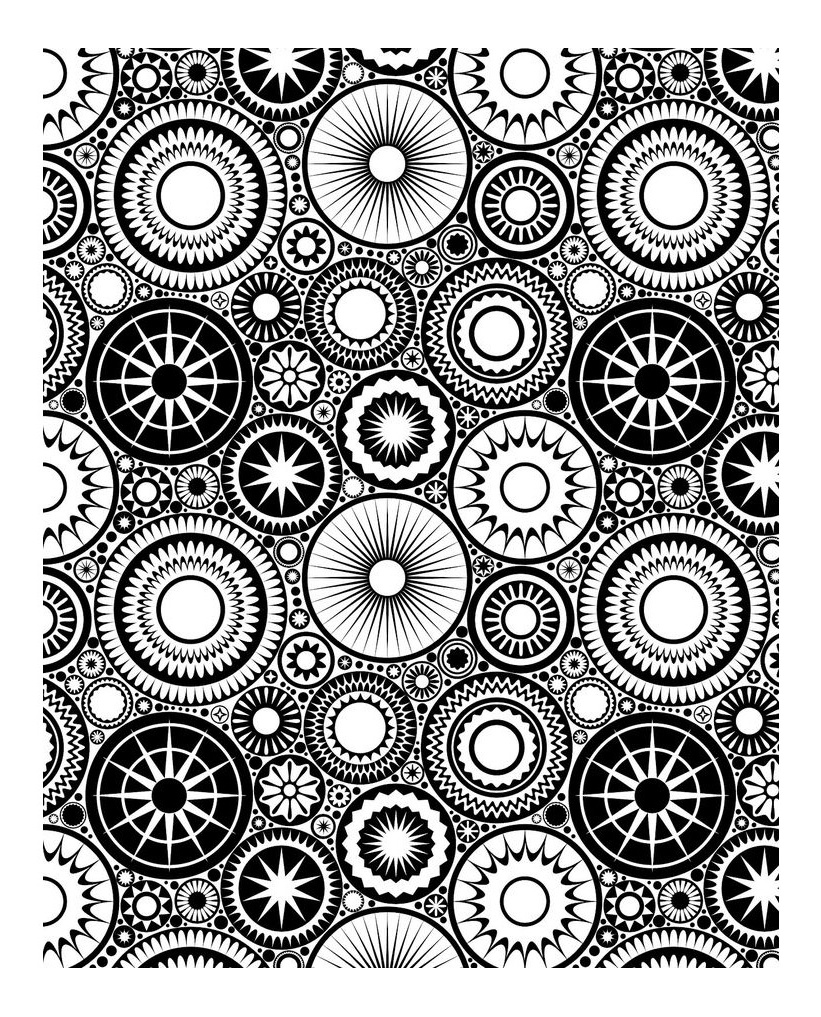 Coloriage Anti-stress Unique Anti Stress Rosaces Anti Stress Adult Coloring Pages