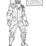 Coloriage Fortnite Skin Nomade Élégant Fortnite Coloring Pages All Skins
