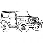 Coloriage Jeep Meilleur De Une Jeep 4×4 à Colorier Coloriages De Véhicules à Imprimer
