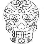 Coloriage Squelette Mexicain Meilleur De Coloriage Squelette Sucre Belles Fleurs Sur Hugolescargot