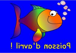 Poisson D&amp;#039;avril A Imprimer Coloriage Génial Poisson D Avril французскийязык