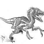Velociraptor Coloriage Meilleur De Coloriages à Imprimer Vélociraptor Numéro