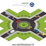 Coloriage 3d Carrefour Élégant Clip Art Vecteur De Autobahn Infographics Autobahn Route Signes
