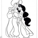 Coloriage Aladdin Et Jasmine Gratuit Luxe Coloriages Aladdin De Walt Disney Princesse Jasmine Et Aladdin Sont