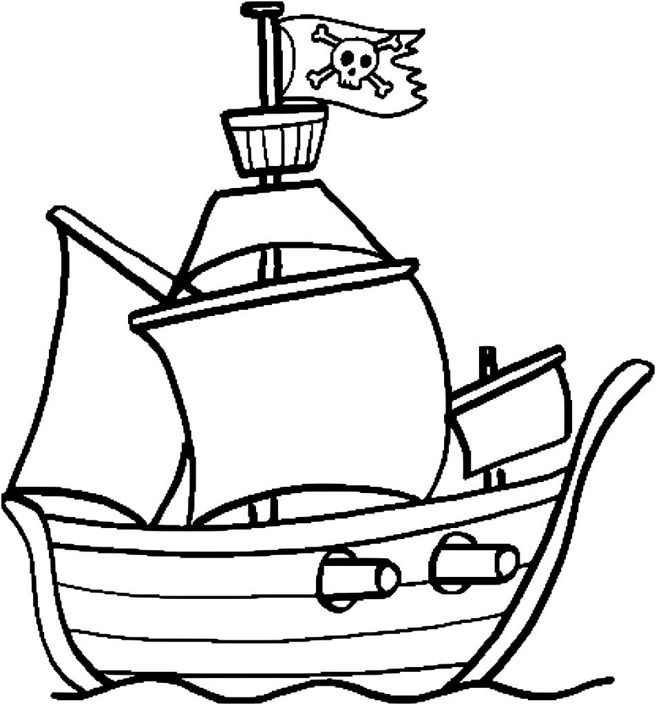 coloriage pirate maternelle beau image coloriage bateau pirate dessin a imprimer sur coloriages fo