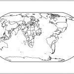 Coloriage Carte Du Monde Pays Frais Carte Du Monde Atlas Vierge à Imprimer