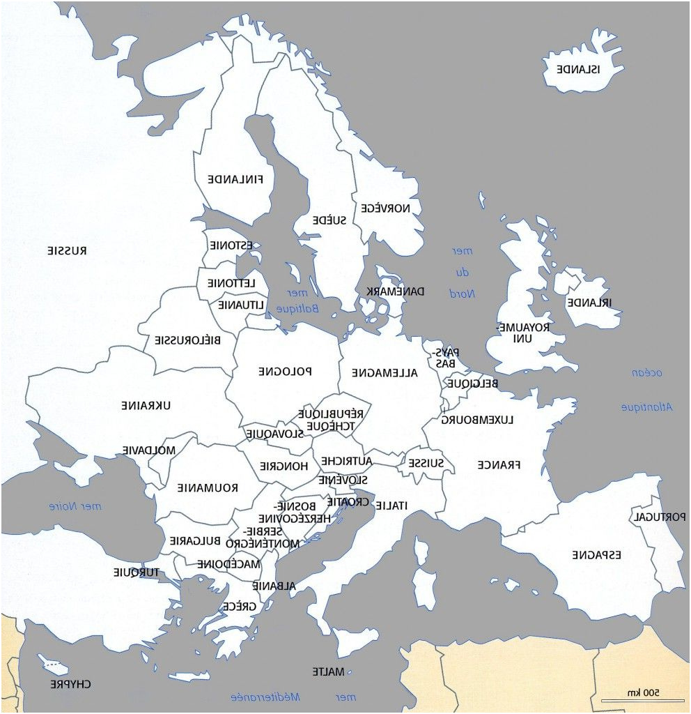 Coloriage Carte Europe Élégant Carte Europe