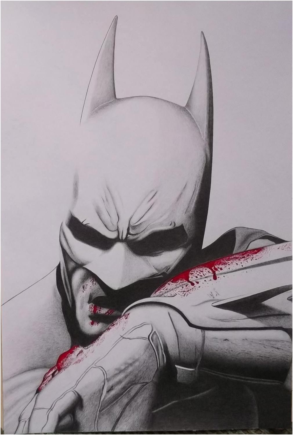 Drawn batman batman arkham asylum