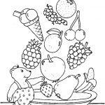 Coloriage De Fruits Maternelle Frais Coloriage à Imprimer Salade De Fruits