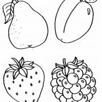 Coloriage De Fruits Maternelle Meilleur De Coloriage Fruits Pour Enfants Dessin Gratuit à Imprimer