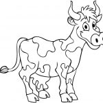 Coloriage De Vache En Ligne Unique Dessin Vache Animaux à Colorier – Coloriages à Imprimer
