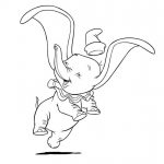 Coloriage Dumbo Gratuit Élégant Coloriage Dumbo Fait Un Saut Dessin Gratuit à Imprimer