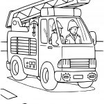 Camion Pompier Coloriage Meilleur De Coloriage Camion Des Pompiers Avec Echelle Dessin Camion De Pompier à