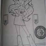 Coloriage à Imprimer My Little Pony Equestria Girl Génial Fearless Girl Coloring