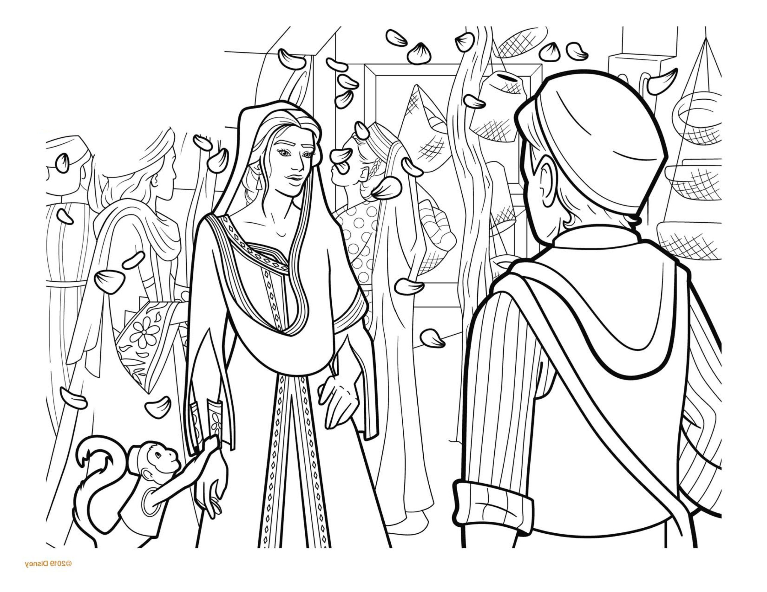 670 aladdin movie 2019 big coloring pages