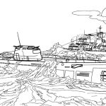 Coloriage Bateau Militaire Luxe Coloriages Navire De Guerre Imprimable Gratuit Pour Les Enfants Et