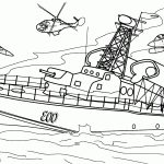 Coloriage Bateau Militaire Luxe Coloring Page Battleship