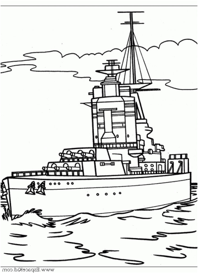 coloriage un bateau militaire dessin gratuit a imprimer a dessin de bateau a colorier