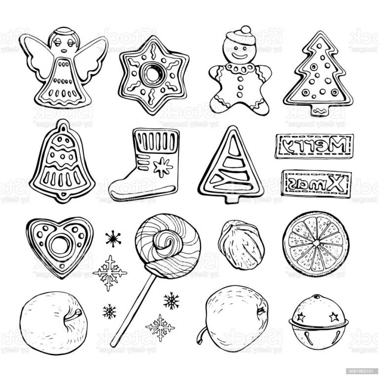 14 Pascher Coloriage Biscuit De Noel Gallery Idee de Coloriage