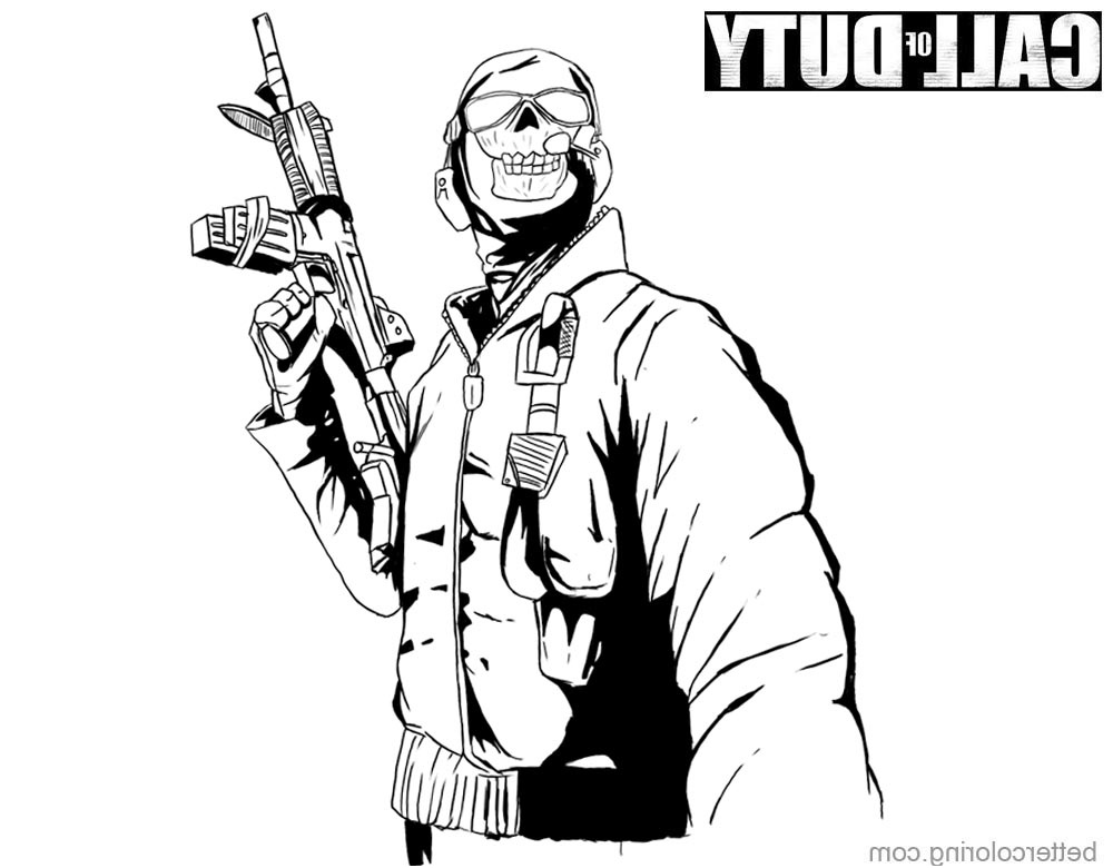 34 call of duty ghosts coloring pages