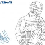 Coloriage Call Of Duty Ghost Nice Call Duty Ghost Coloring Pages Sketch Coloring Page