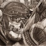 Coloriage Call Of Duty Ghost Nice Call Duty Ghosts Drawing At Getdrawings
