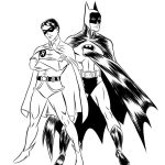 Coloriage De Batmane Gratuit Nice Dessin Batman Super Héros à Colorier – Coloriages à Imprimer
