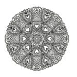 Coloriage De Mandala à Imprimer Luxe Raskraski Antistress Sv Valentine 34
